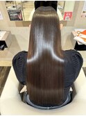 メルティカラー似合わせフェミニンロング髪質改善縮毛矯正5