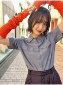 【ROJITHA表参道原宿】外ハネボブ×ナチュラルベージュ