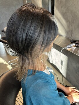 ユウシヘアー(Yushi Hair) ウルフとインナーカラー