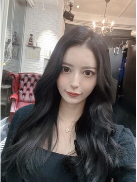 グラス 春吉2号店(glass) グレー/透明感/韓国カラー/韓国巻き/髪質改善/レイヤーカット