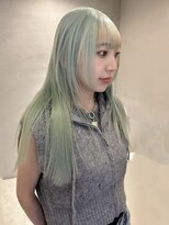 ペレ アネックス 大阪梅田茶屋町店(PELE ANNEX)&nbsp;くびれヘア/アプリコットオレンジ/夏のヘアアレンジ/梅田