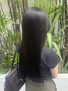 ケシキ 表参道 原宿(kesiki.) 地毛風ストレート/巻ける縮毛矯正/縮毛矯正/髪質改善ストレート