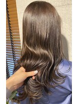 オーク ナチュリ(OAK×NACHUL)&nbsp;くすみグレージュカラー×韓国風カット＋イルミナ＋オージュア