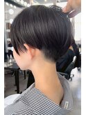 【SHARON】刈り上げスタイル×ディープブラック