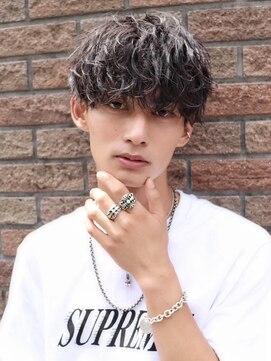 エイド 本店(aid) 縦落ちソフトツイストスパイラルパーママッシュショート