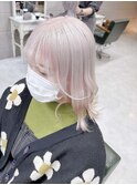 超ハイトーンピンクで作るホワイト