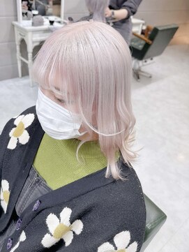 超ハイトーンピンクで作るホワイト