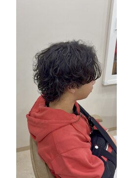 ラナン(Ranun) サーフカール（シャドウパーマと波巻きmix）