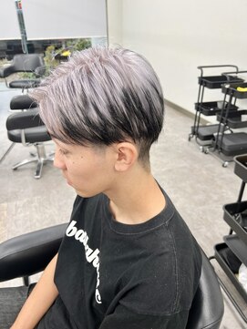 ガルボヘアー 桟橋店(garbo hair) メンズカラー　エンドカラー　ダブルカラー