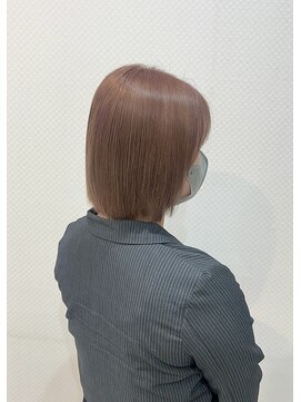 ベルバイグレイス(BELLE by grace) ダブルブリーチ　ピンクベージュ