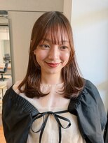 シンス 銀座(since)&nbsp;小顔前髪似合わせカット/ミディアムレイヤー/イメチェン【銀座】