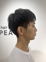 ピース(PEACE) 2ブロック×サイドバック刈り上げ