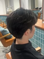 ノット(KNOTT)&nbsp;MEN’S/ニュアンスパーマ/ニュアンスウルフ/松戸