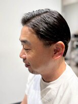 エムエイチザバーバー 本町(MH THE BARBER) 大人色気 サイドパート【北浜・淀屋橋】