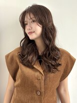 フィルムス 横浜(FILMS+) ひし形レイヤーボブハッシュ/顔周り/オリーブベージュ/横浜+