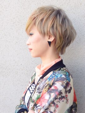 ピカイチ 上通店(pikA icHi) バッサリミックスグラデーションカラー