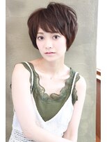 ネオリーブクレア 綱島店(Neolive Krea)&nbsp;大人ショート＝ひし形シルエット×斜めバング