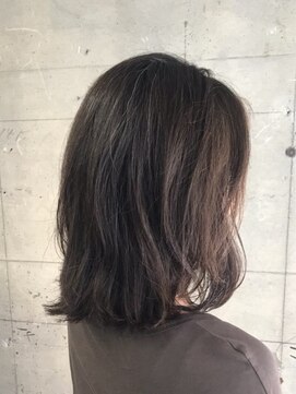 オッソ(OSSO) ハイライトボブ_ワンサイドショートブランジュ