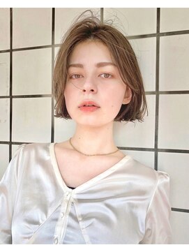 ヴェイン(VEIN) 【VEIN】ミニボブ アッシュベージュ