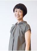 【えがお美容室】50代60代にオススメ◎ショートバングボブ