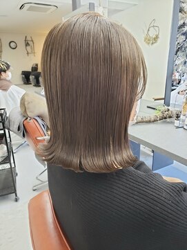 ニコ(nico...) 外ハネボブ×ブルーバイオレット♪