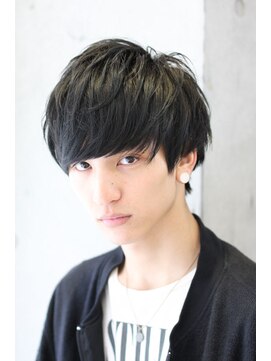 マイロ(mailo) 黒髪×好印象ラウンドマッシュ×1分スタイリング×束感ショート