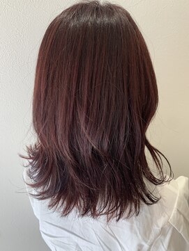 ハブ(hub) チェリーレッド