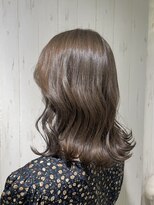 ラ ブランシュ 大宮(La Blanche)&nbsp;20代30代40代前髪イヤリングカラーイメチェンラベンダー/韓国