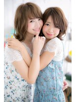 ヘアアンドビューティー ミック(Hair & Beauty miq)&nbsp;トレンド感ある旬顔☆★大人かわいいモテ髪こなれヘアc1