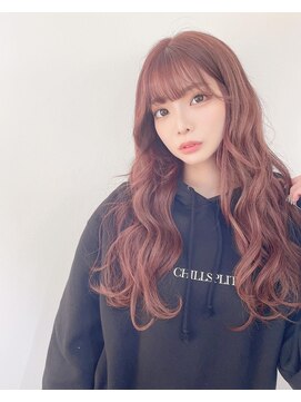 シンク オモテサンドウ(sync omotesando) ブリーチなしローズピンク*