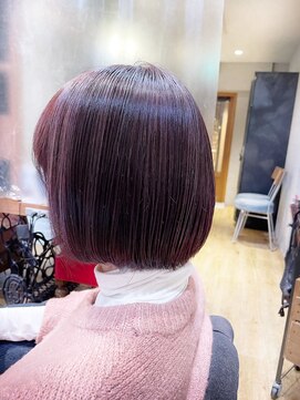 ヘアサロン アティリー(Hair Salon Attirer) 西梅田/ボブ/グレーベージュ/白髪ぼかし【Attirer飯田裕之】