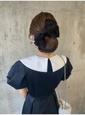 クラシックなリボンアップ