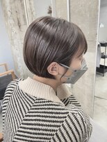 ノード(NODO)&nbsp;ショートボブ＋アッシュベージュ