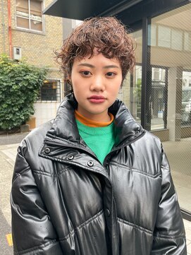 ドーター(daughter) 【daughter 尾花】マッシュショートパーマ