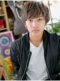 イケメンハイライトカラーモテ髪ミニウルフm川口20代30代40代