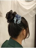 お団子ヘア