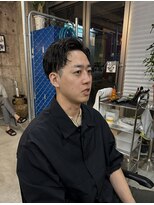 ホームボーイ(HOME BOY)&nbsp;さっぱり ツーブロ くせ毛風 ニュアンス