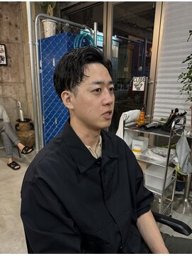 ホームボーイ(HOME BOY) さっぱり ツーブロ くせ毛風 ニュアンス