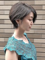 アフロディーテ 銀座(APHRODITE GINZA) 黒髪/グレーベージュ/レイヤーロング/前髪パーマ/銀座