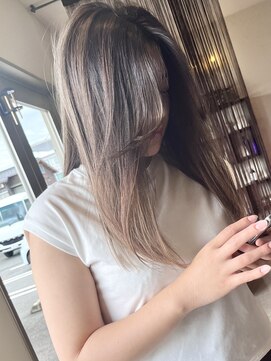 ハーティー 美容室(HEARTY) バレイヤージュ×レイヤースタイル