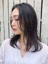 スーハ 恵比寿(SUUHA)&nbsp;セミウェット＆小顔くびれフェイスレイヤー＆ゆるパーマスタイル