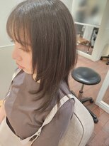 チュエベルパーチ&nbsp;30代似合わせカットイメチェンフルバングハッシュカットレイヤー