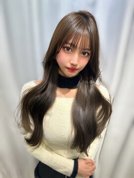 ユーフォリア 渋谷グランデ(Euphoria SHIBUYA GRANDE) ブリーチなしココアブラウン 韓国ヘア