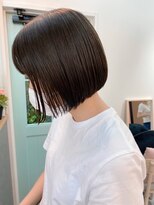 ロウバイレボ 柏(lou by revo)&nbsp;前川友哉/ボブ/切りっぱなしボブ/韓国ボブ