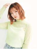 秒で、こなれる!ウェーブボブ