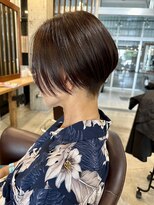 ルート ROOT ヘアサロン&nbsp;前下がりショートボブ