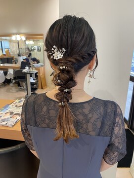 シャンプーボーイ ヒノ(SHAMPOO BOY Hino) お呼ばれヘア