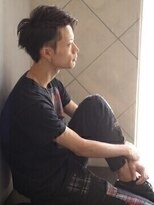 ジュエル アンド バービー(Jewel&Barbie) 【当日予約も大歓迎♪】黒髪最強メンズショートツーブロック*