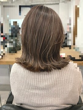 アンジェリカ 名古屋店(ANGELICA) ANGELICA 【福田奈央】ハイライト×簡単スタイリングヘア