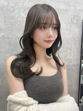 リリー(Lilley) (lilley内堀)韓国ヘア×グレージュ×オリーブグレージュ